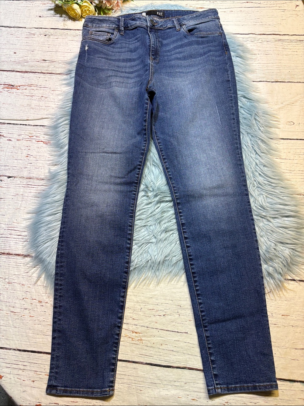 Kut from the Kloth Mia High Rise Skinny Jeans sz 16